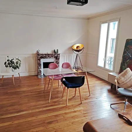 Large 1 Bedroom Appartment Hypercentre Clichy Exterior foto
