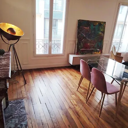 Large 1 Bedroom Appartment Hypercentre Clichy Exterior foto