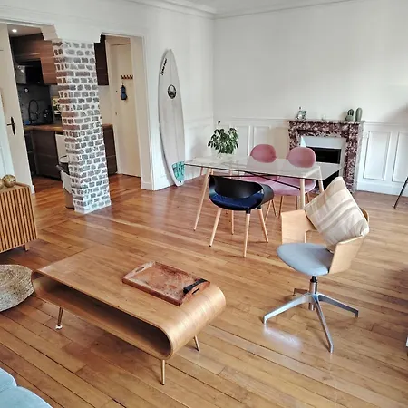Large 1 Bedroom Appartment Hypercentre Clichy Exterior foto